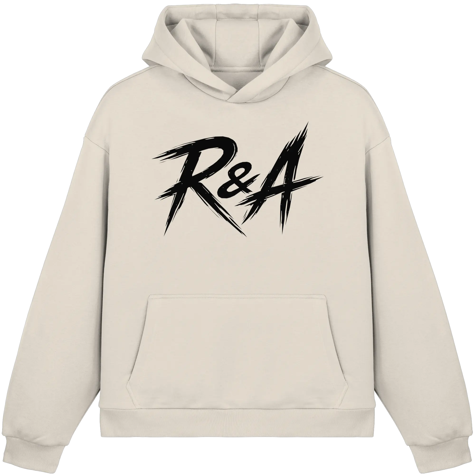 R&A - Fluffy Boxcut Hoodie - GebrüderR&A