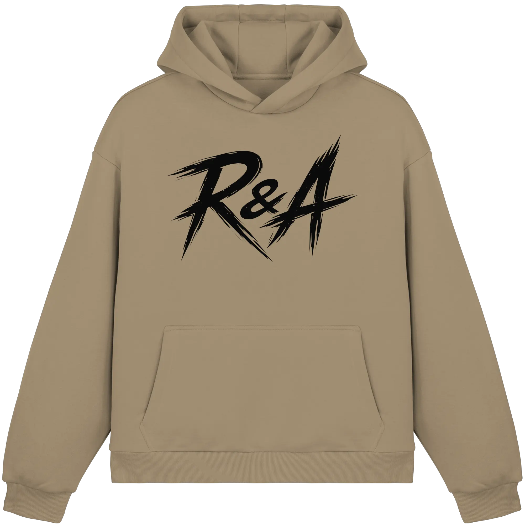 R&A - Fluffy Boxcut Hoodie - GebrüderR&A