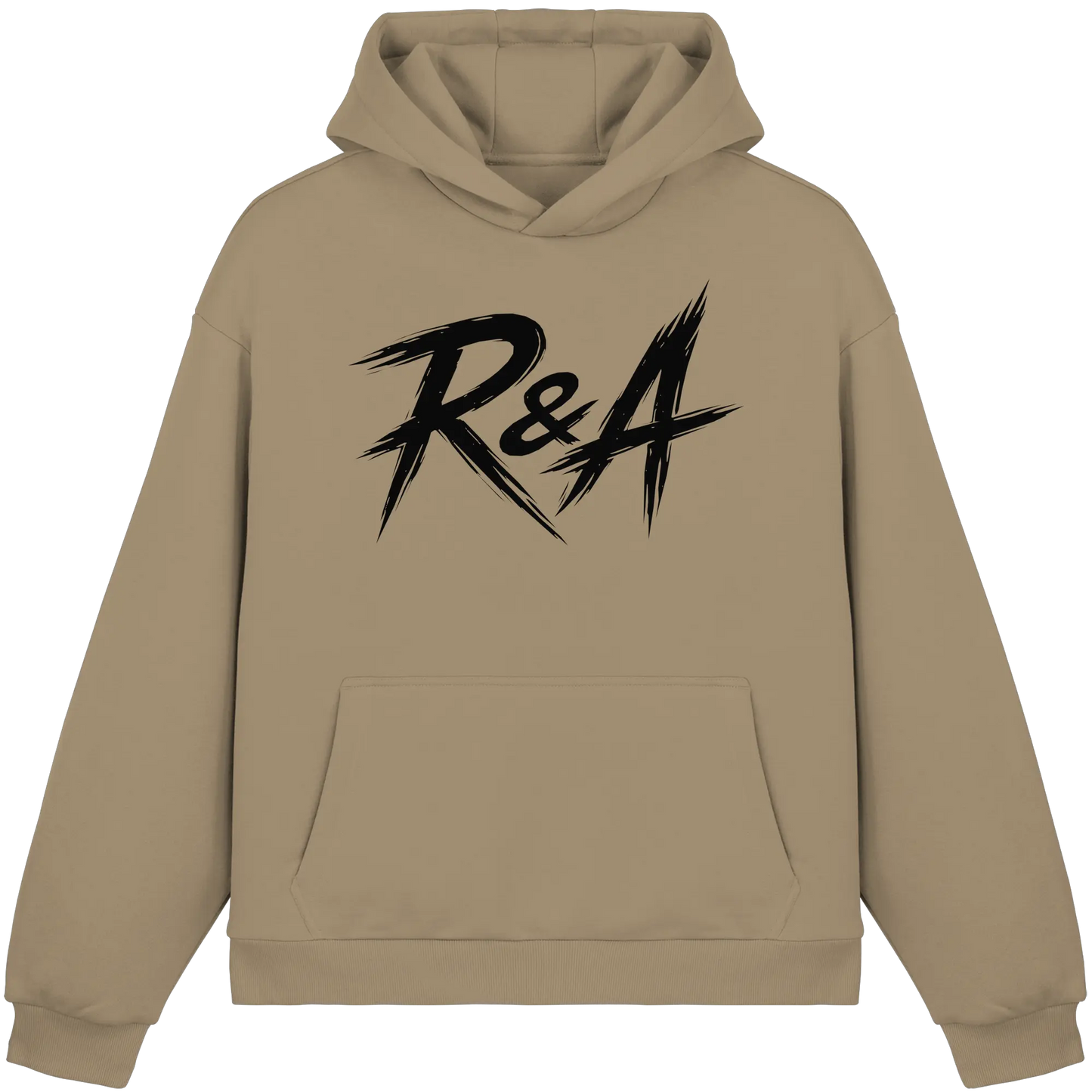 R&A - Fluffy Boxcut Hoodie - GebrüderR&A