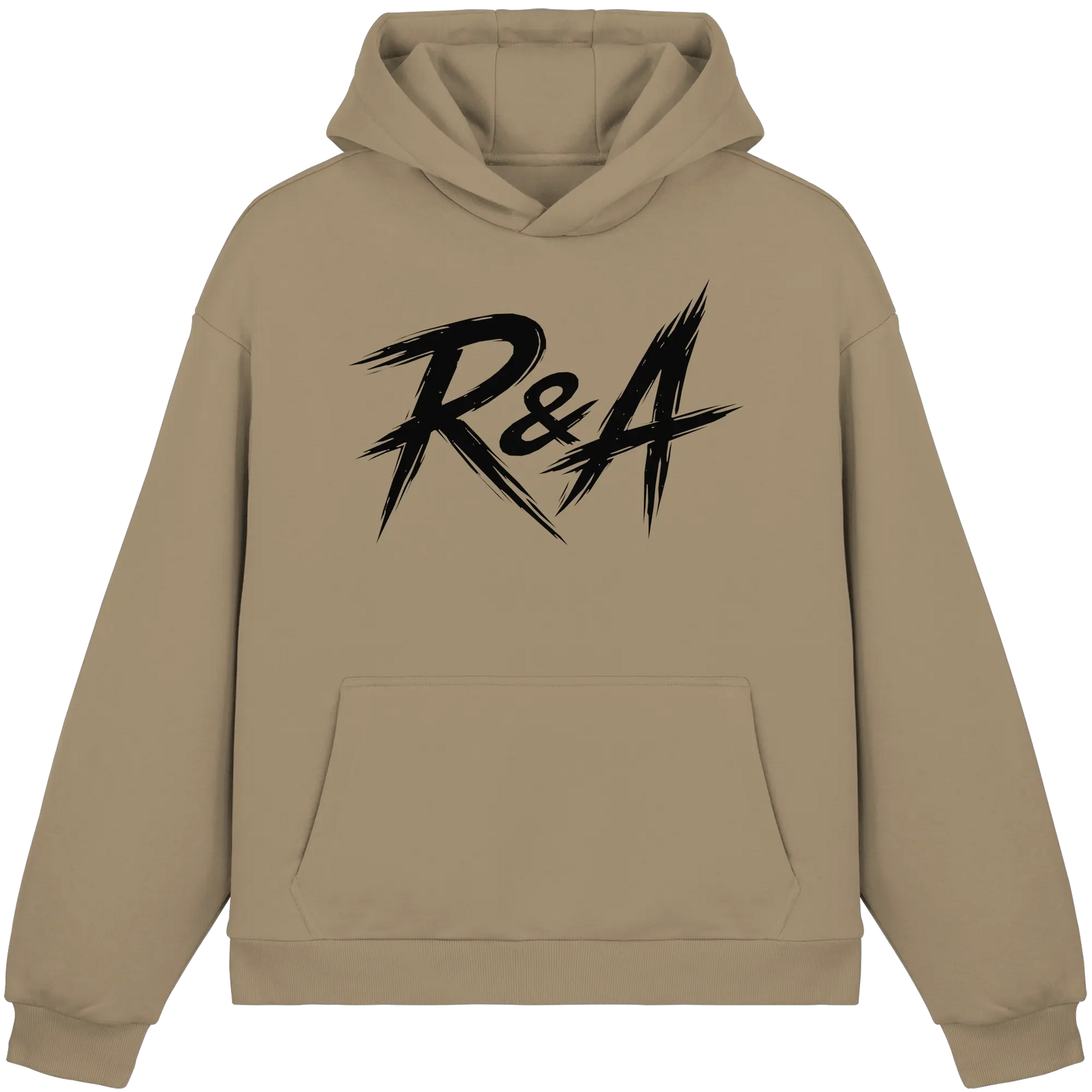 R&A - Fluffy Boxcut Hoodie - GebrüderR&A