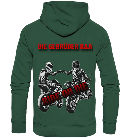 Ride or Die - Kollektion - Organic Basic Hoodie - GebrüderR&A