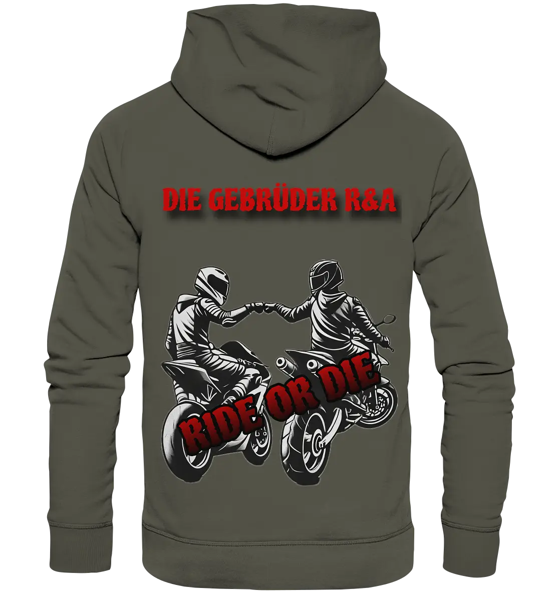 Ride or Die - Kollektion - Organic Basic Hoodie - GebrüderR&A