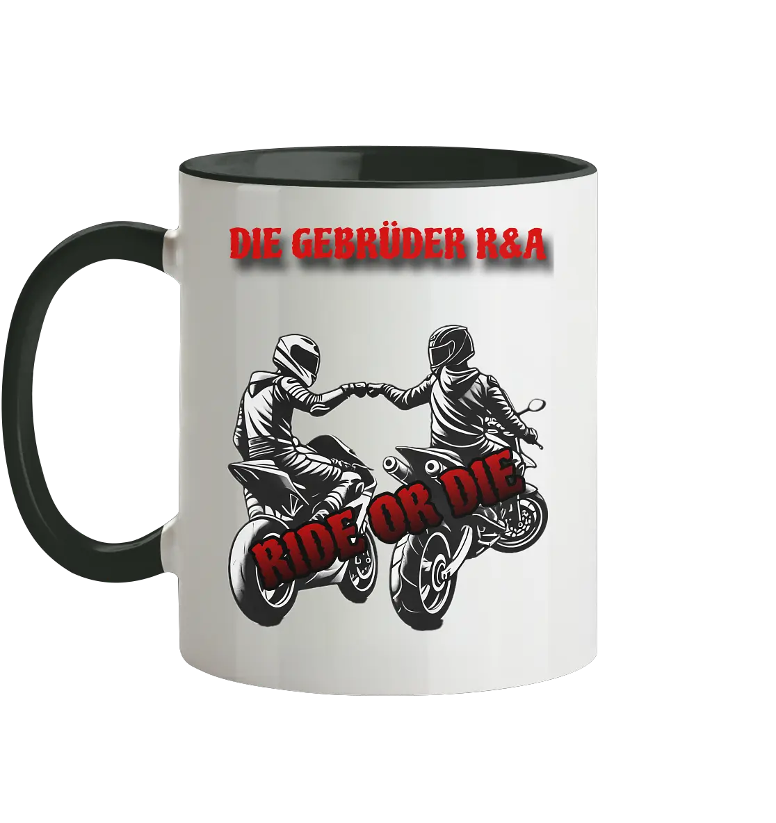Ride or Die - Kollektion - Tasse zweifarbig - GebrüderR&A
