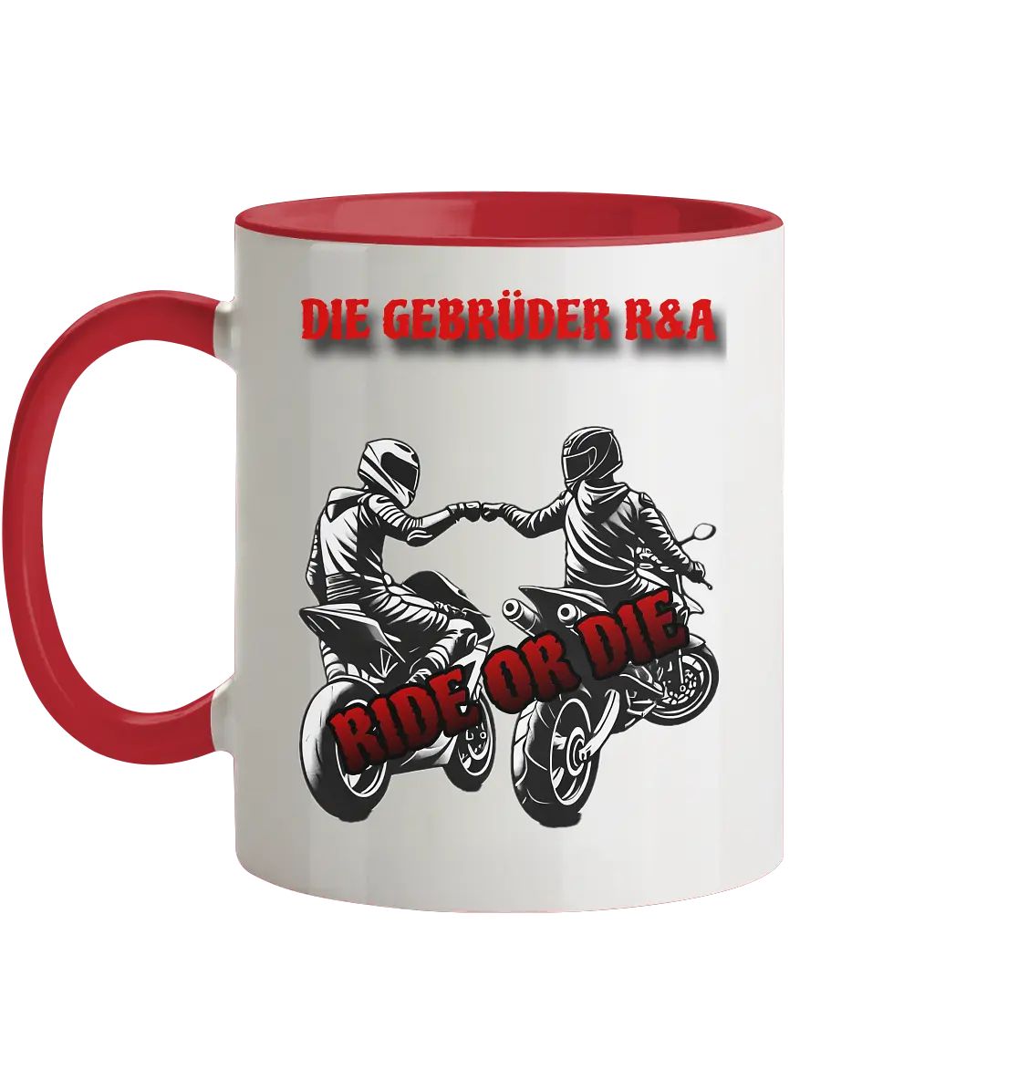 Ride or Die - Kollektion - Tasse zweifarbig - GebrüderR&A