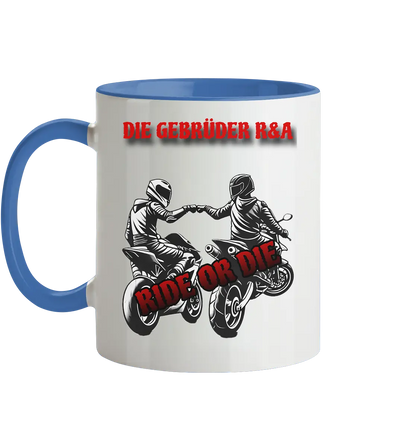 Ride or Die - Kollektion - Tasse zweifarbig - GebrüderR&A