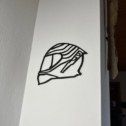 Wall Helmet Var.1 - Wandbild - GebrüderR&A