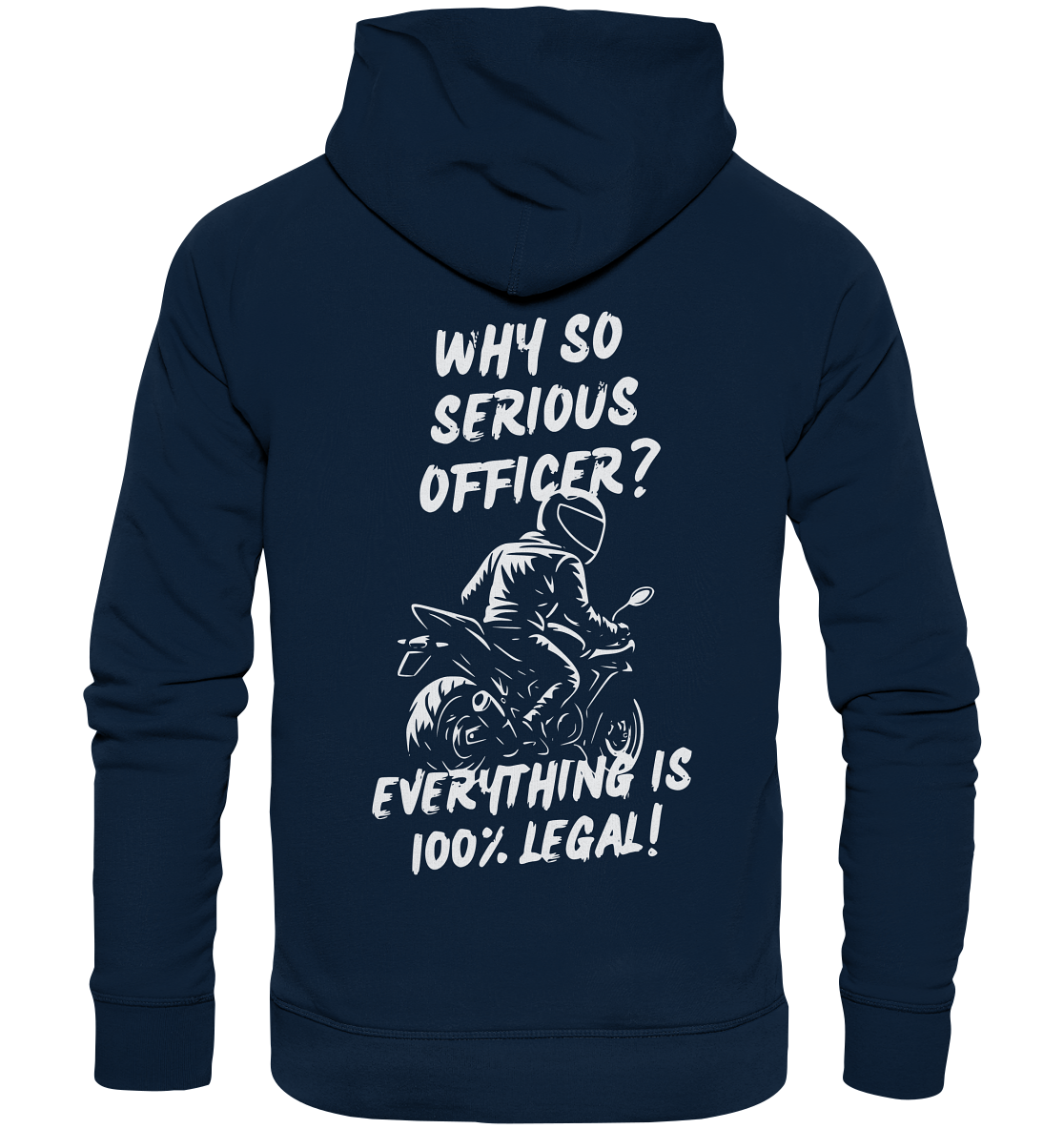 100% Legal - Organic Hoodie GebrüderR&A