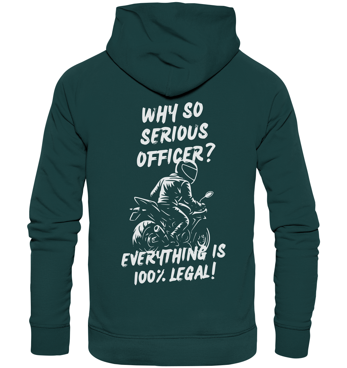 100% Legal - Organic Hoodie GebrüderR&A
