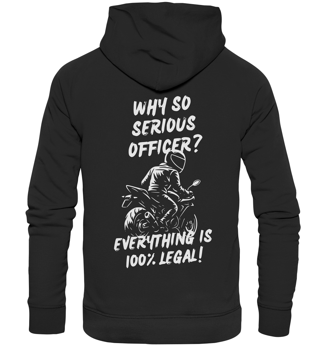 100% Legal - Organic Hoodie GebrüderR&A
