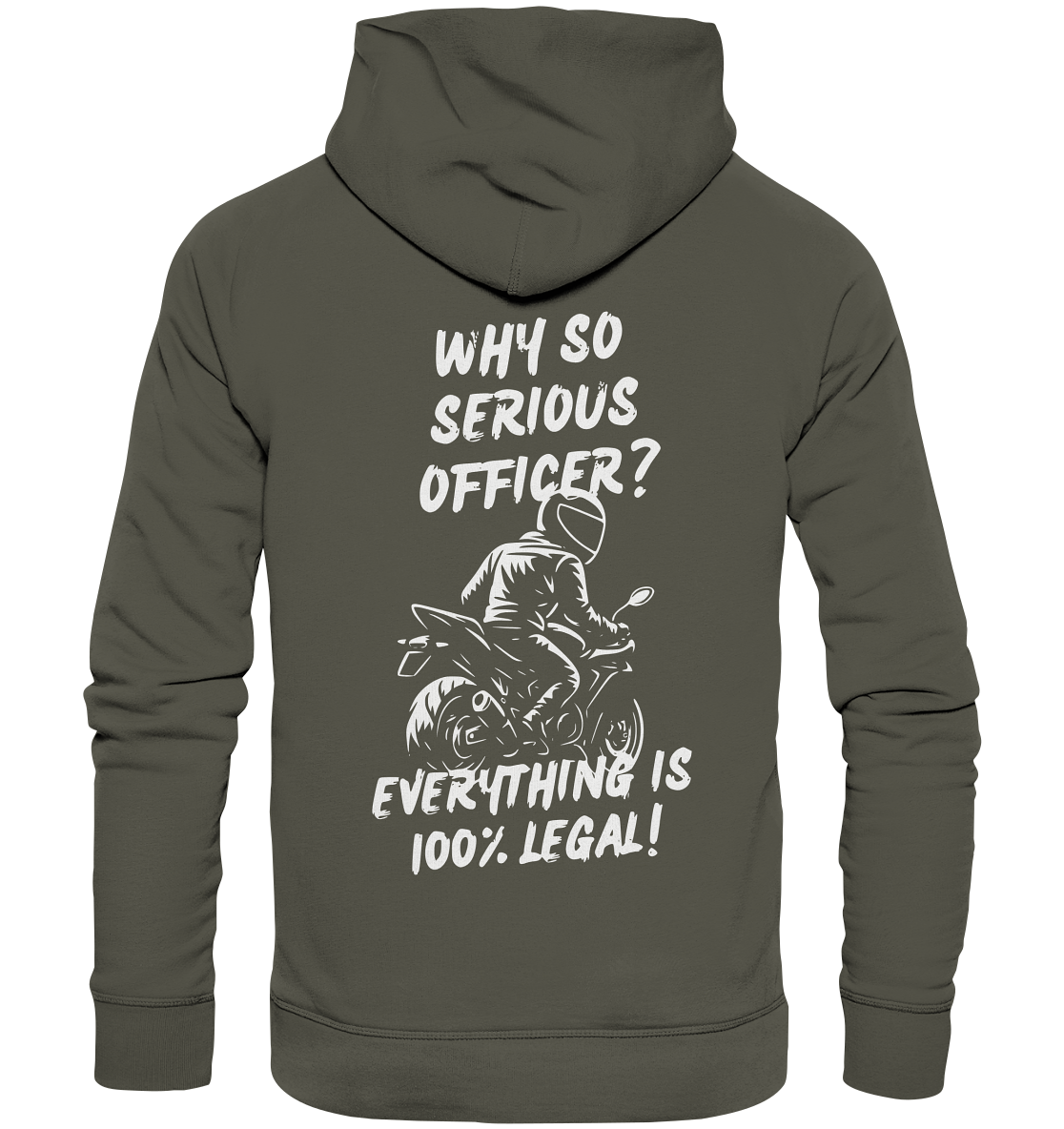 100% Legal - Organic Hoodie GebrüderR&A