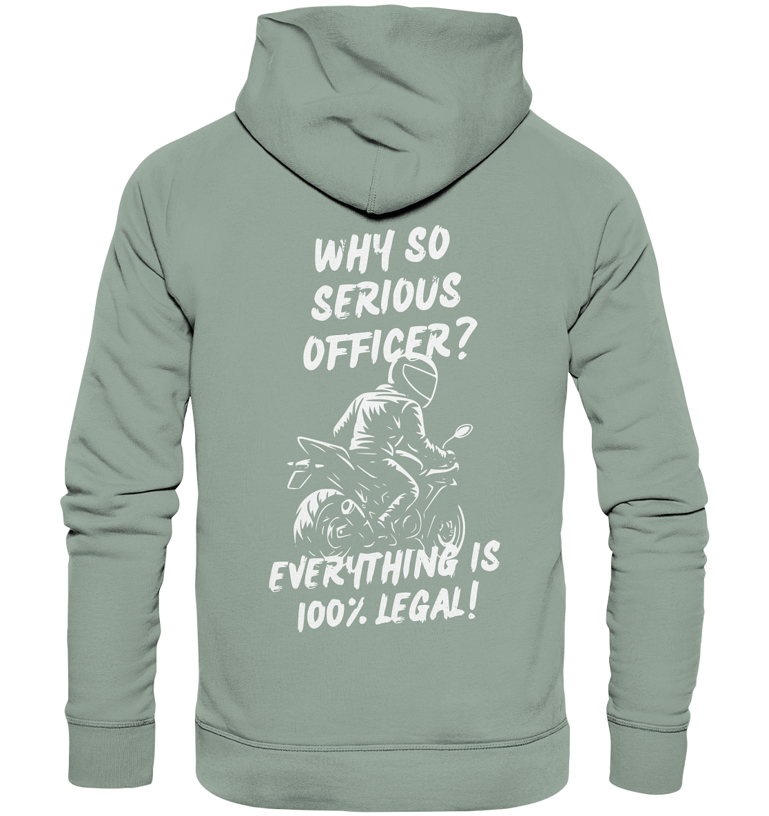 100% Legal - Organic Hoodie GebrüderR&A