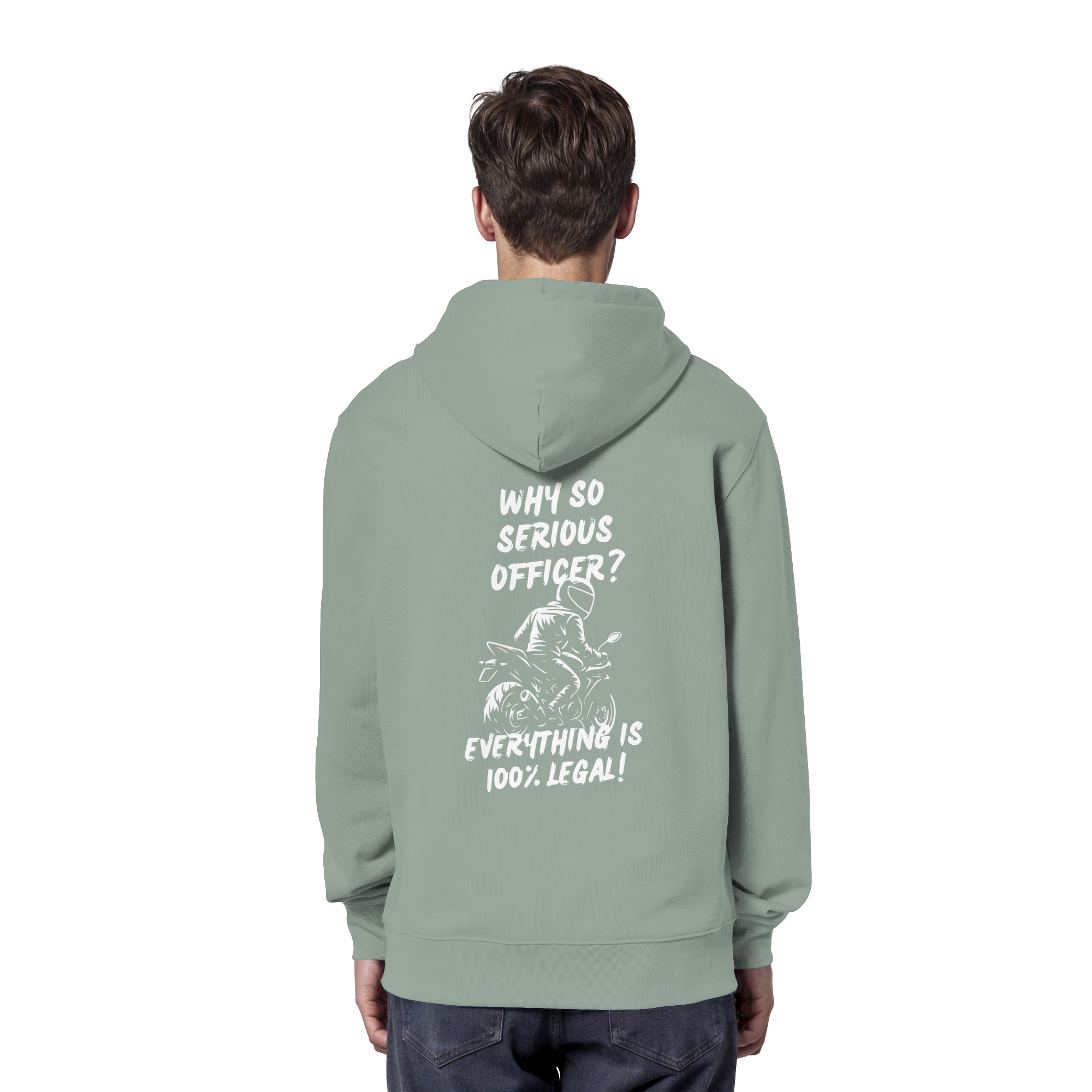 100% Legal - Organic Hoodie GebrüderR&A
