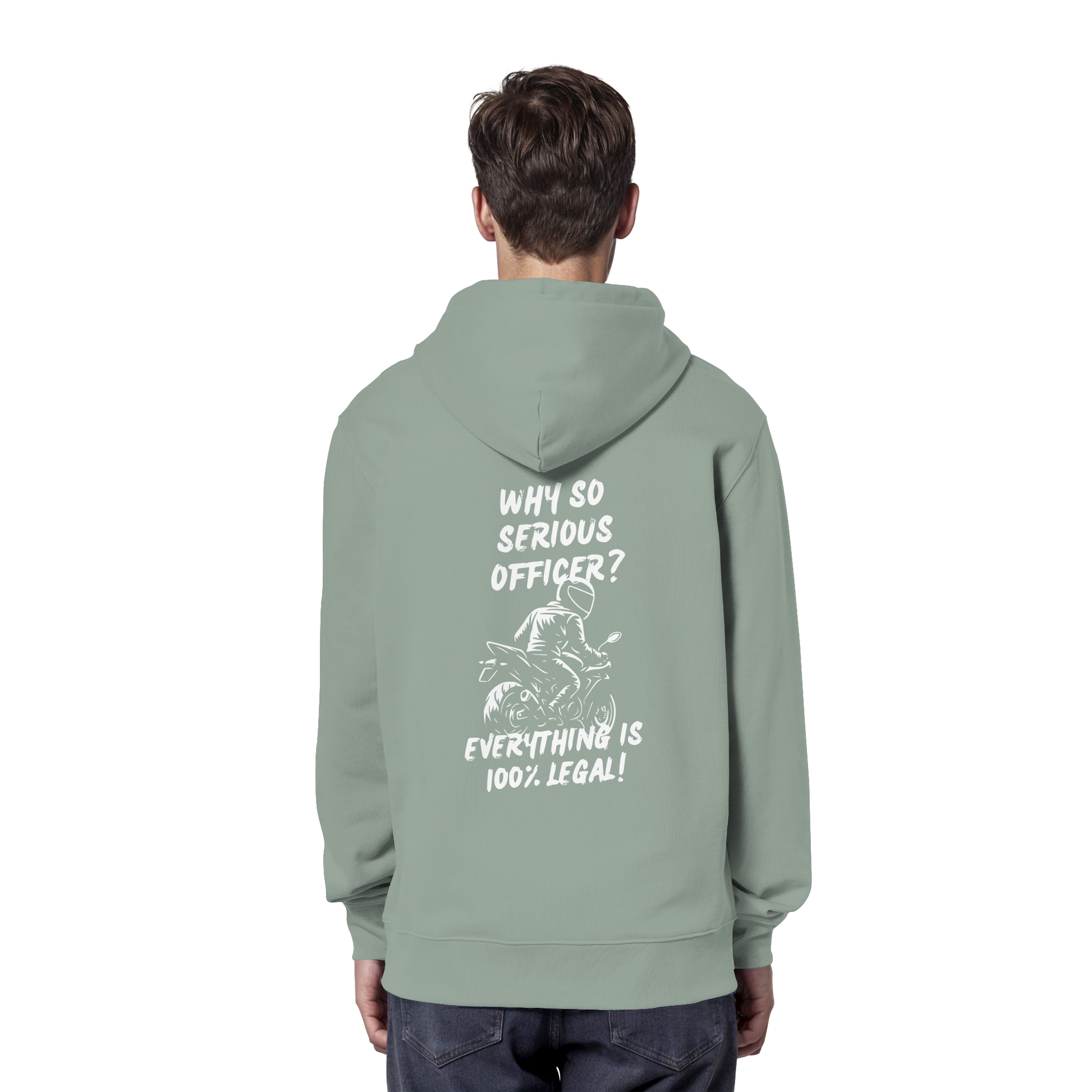 100% Legal - Organic Hoodie GebrüderR&A