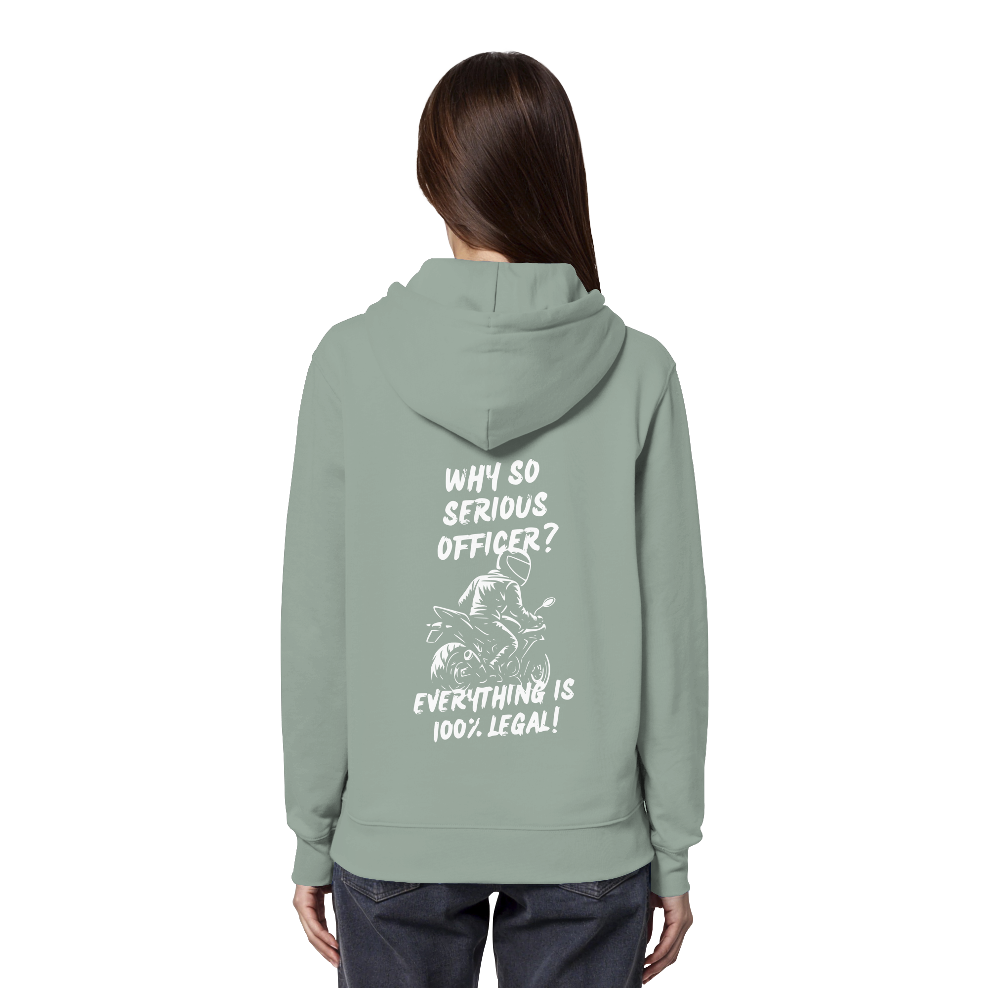 100% Legal - Organic Hoodie GebrüderR&A