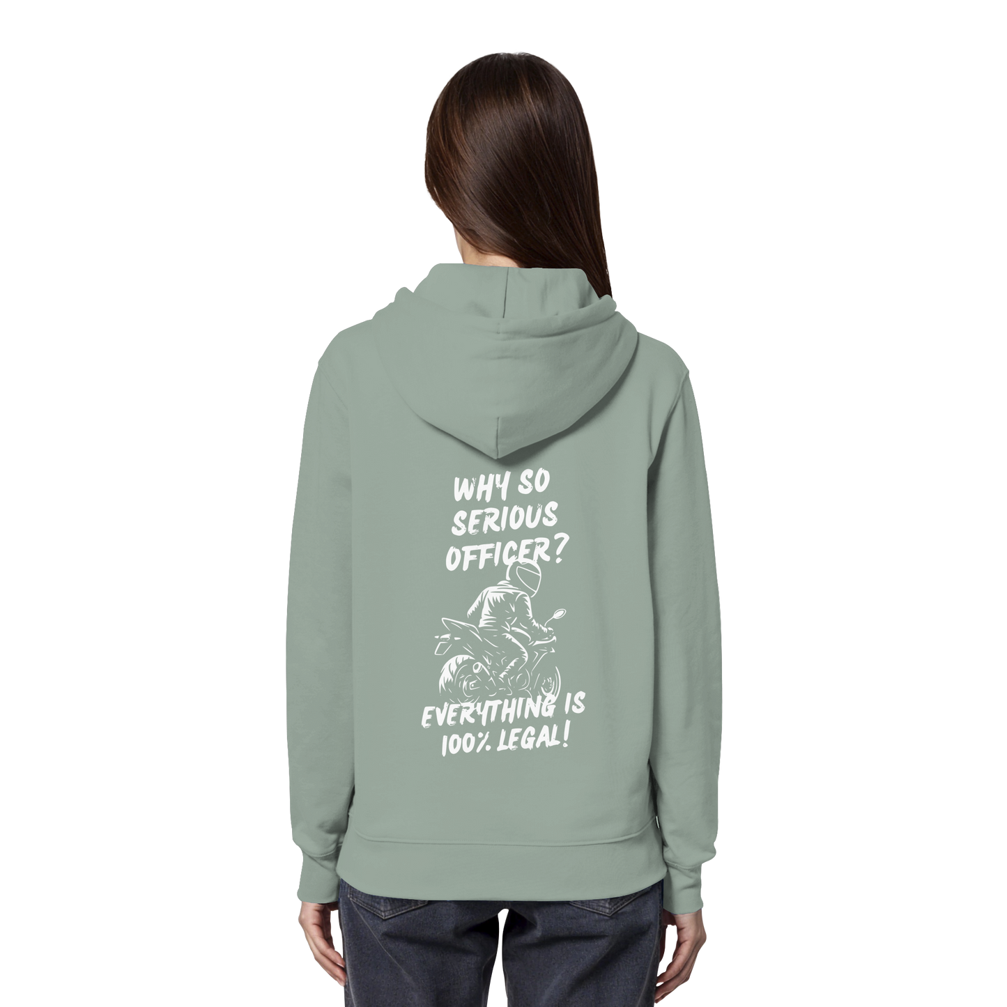 100% Legal - Organic Hoodie GebrüderR&A