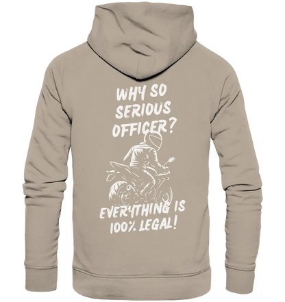 100% Legal - Organic Hoodie GebrüderR&A
