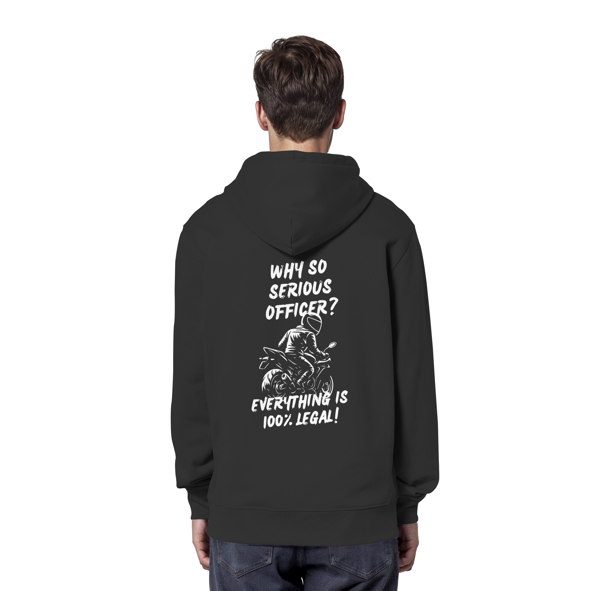 100% Legal - Organic Hoodie GebrüderR&A