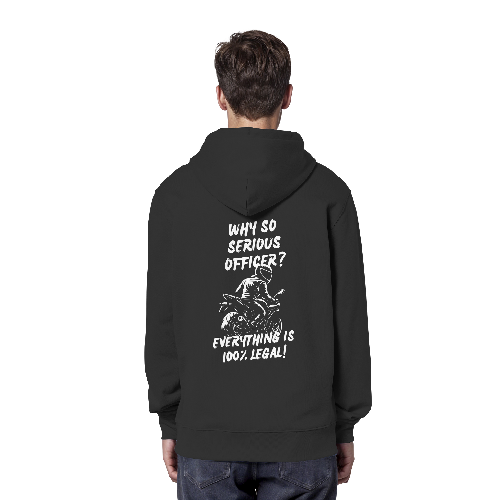 100% Legal - Organic Hoodie GebrüderR&A