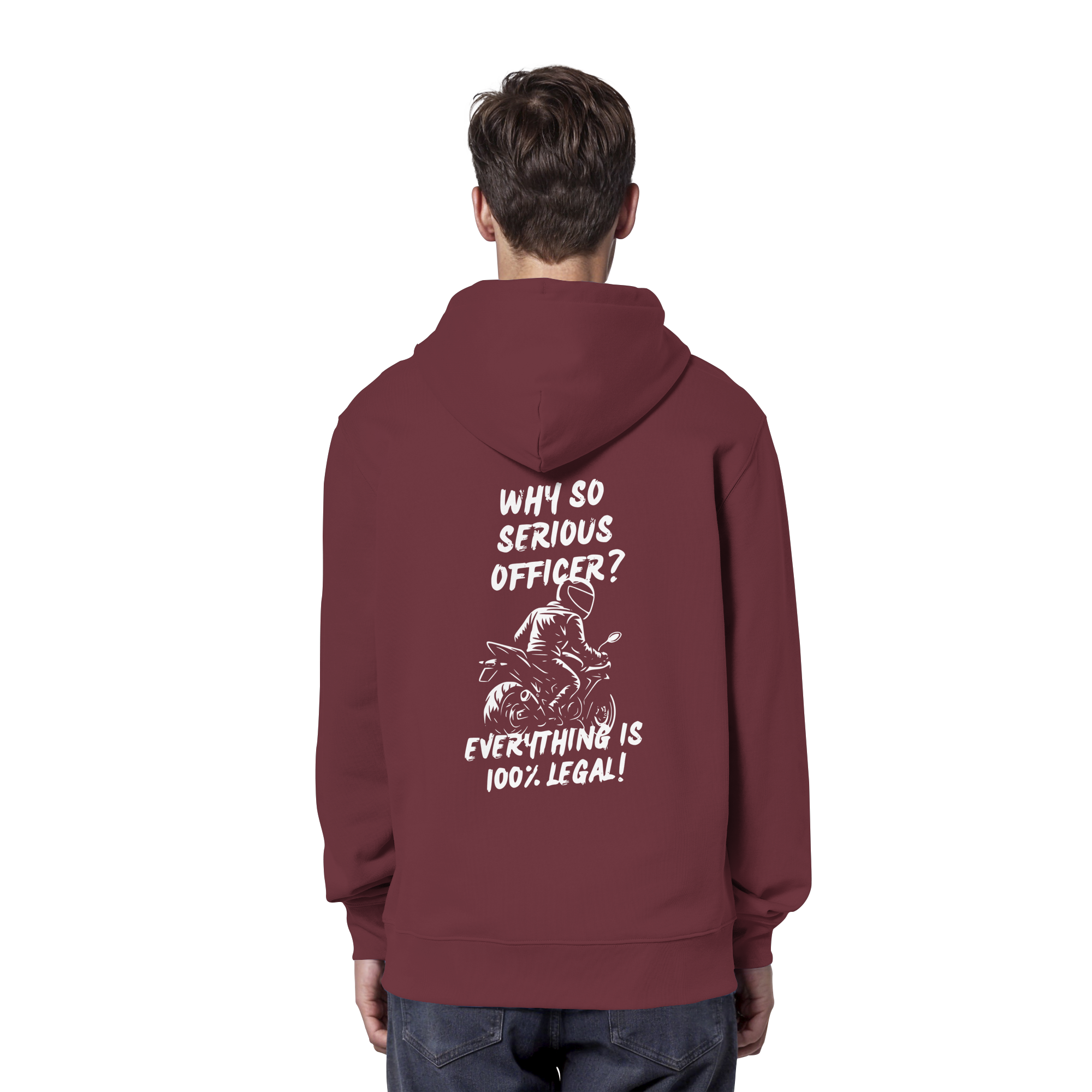 100% Legal - Organic Hoodie GebrüderR&A