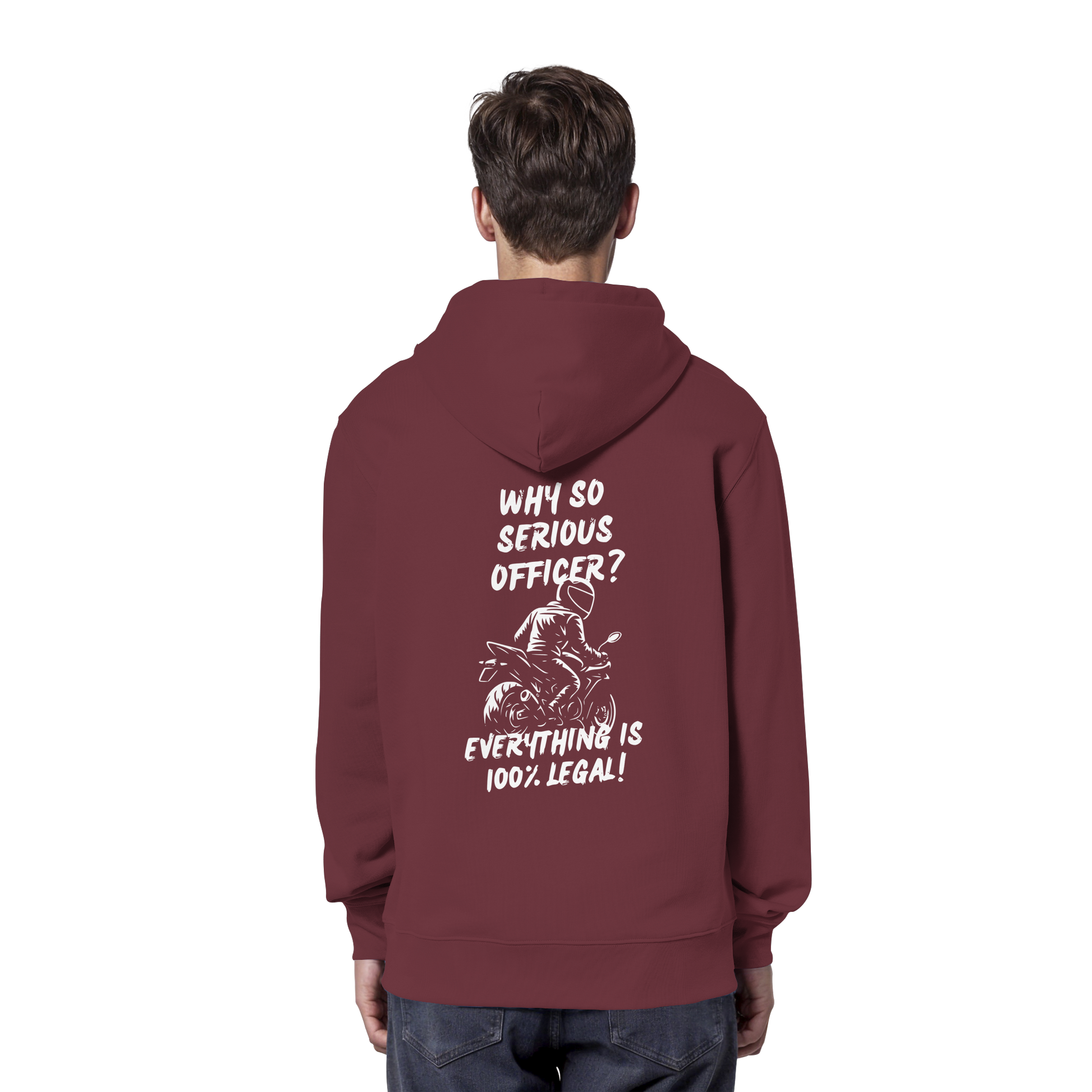 100% Legal - Organic Hoodie GebrüderR&A