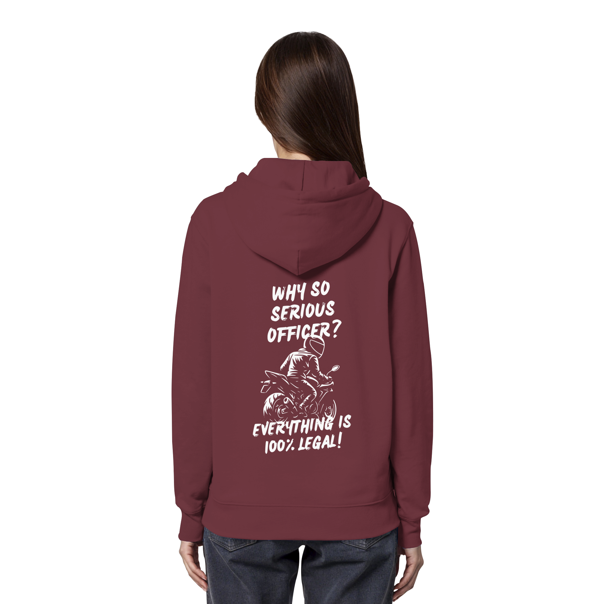 100% Legal - Organic Hoodie GebrüderR&A