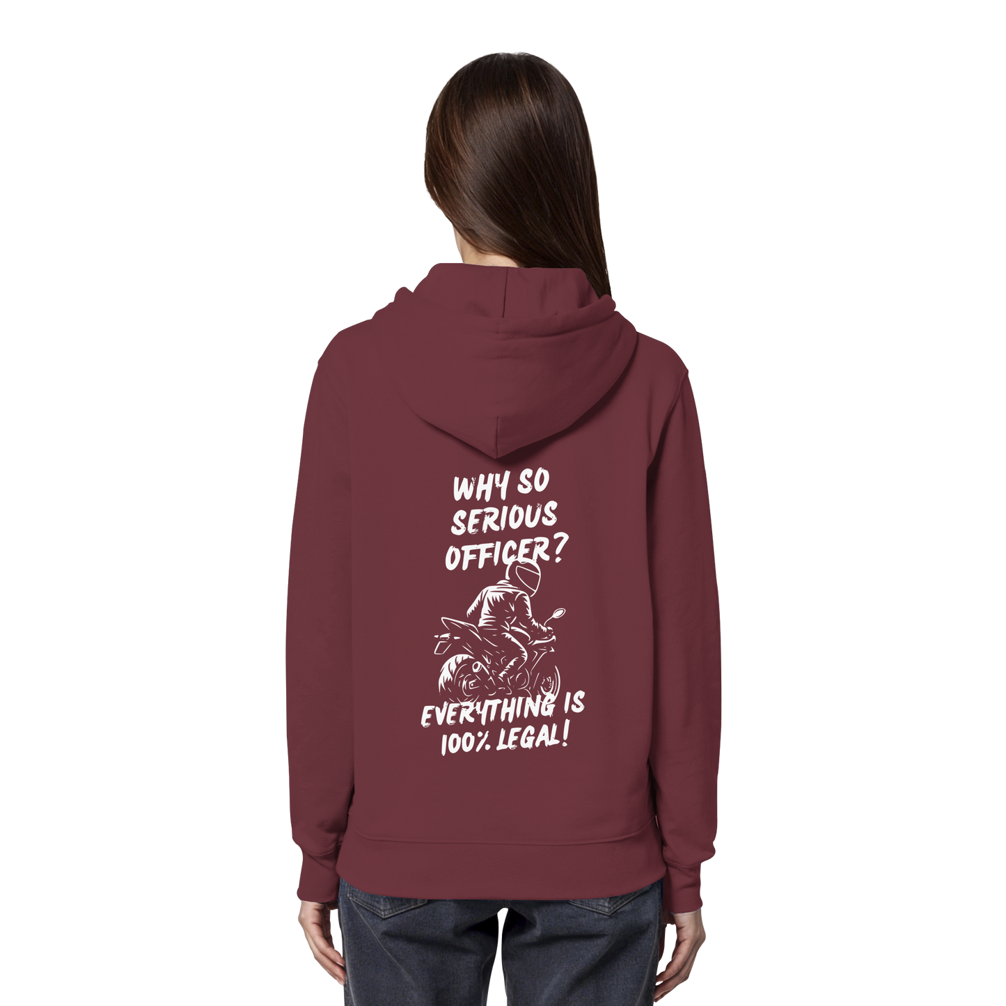 100% Legal - Organic Hoodie GebrüderR&A