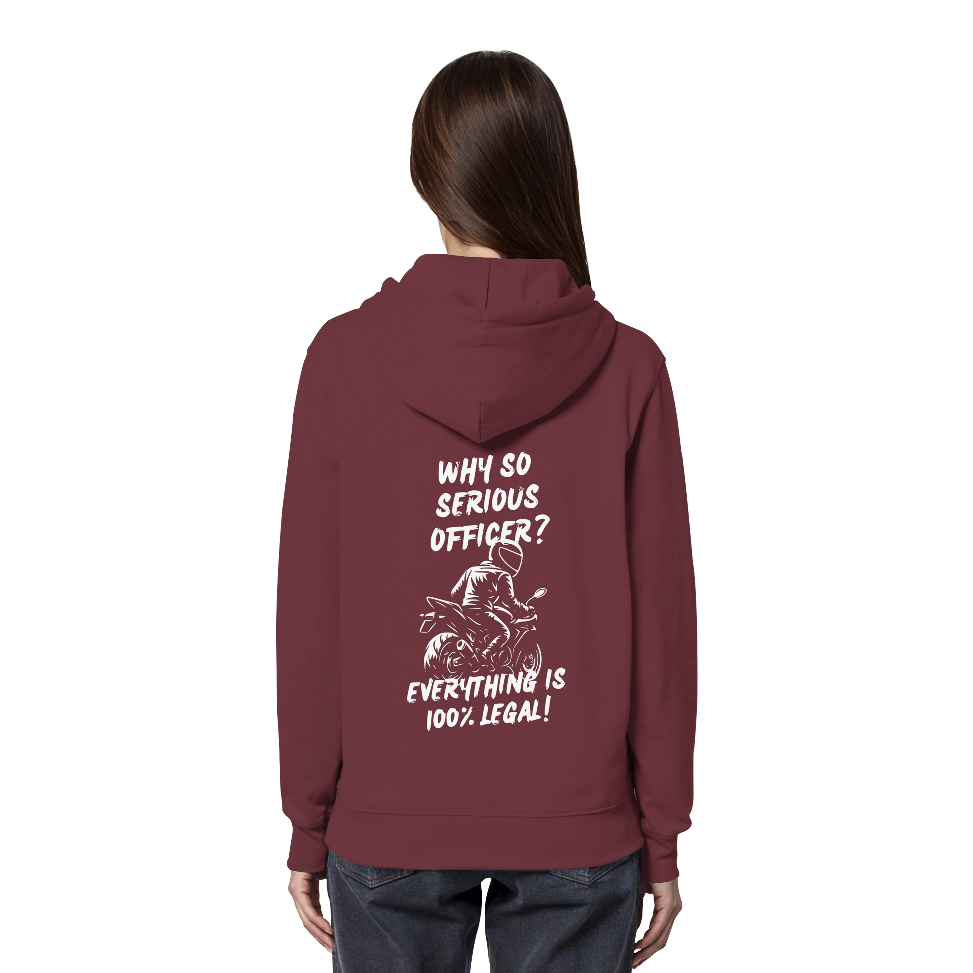 100% Legal - Organic Hoodie GebrüderR&A