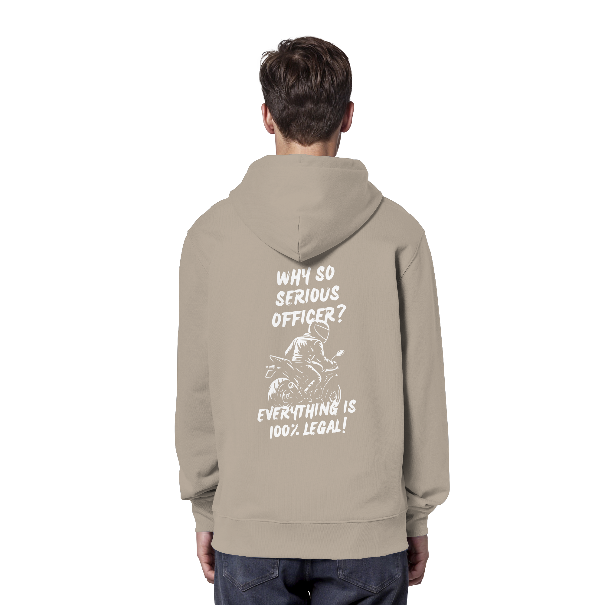 100% Legal - Organic Hoodie GebrüderR&A