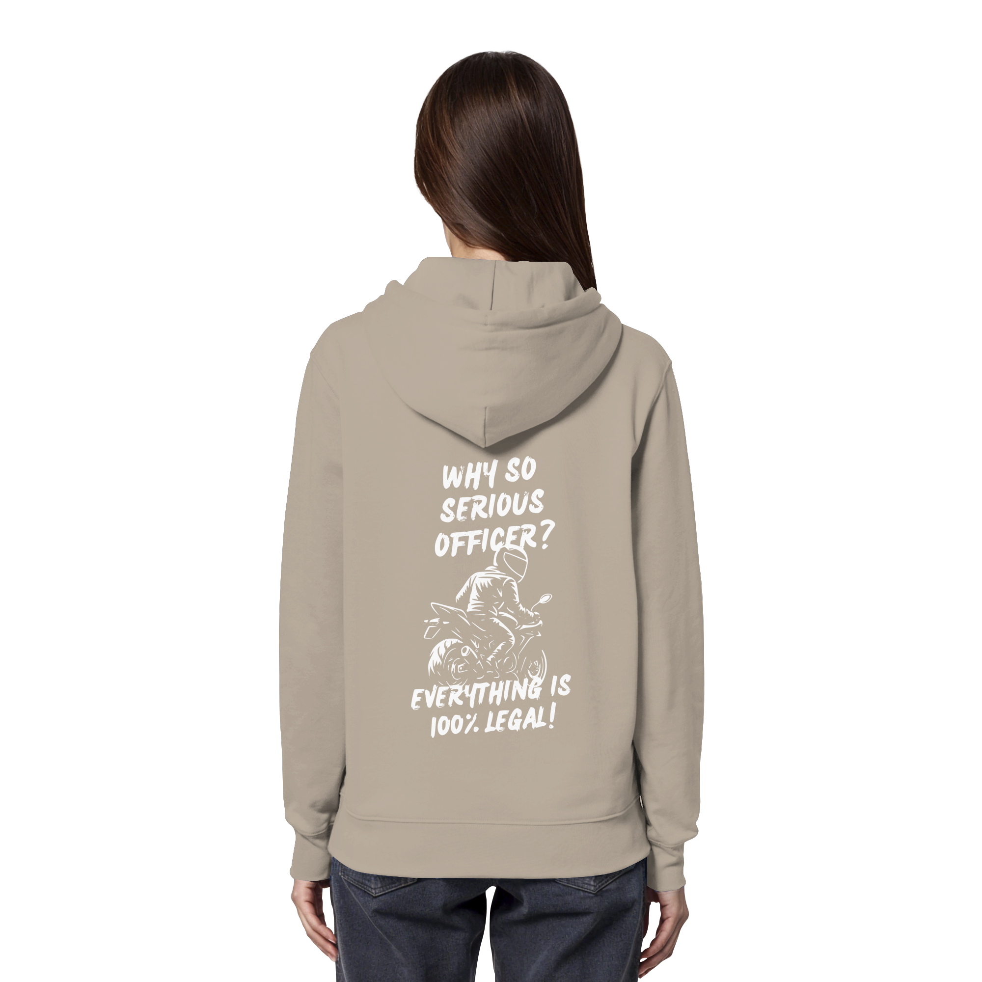 100% Legal - Organic Hoodie GebrüderR&A