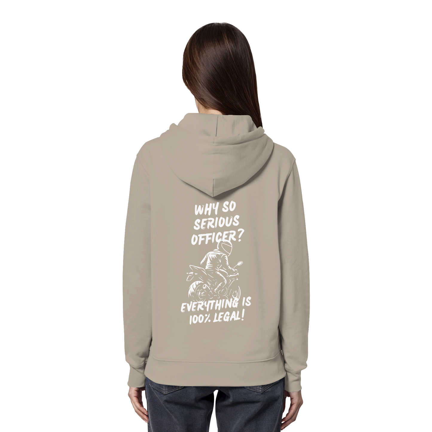 100% Legal - Organic Hoodie GebrüderR&A