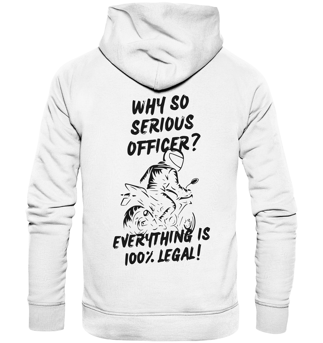 100% Legal - Organic Hoodie GebrüderR&A