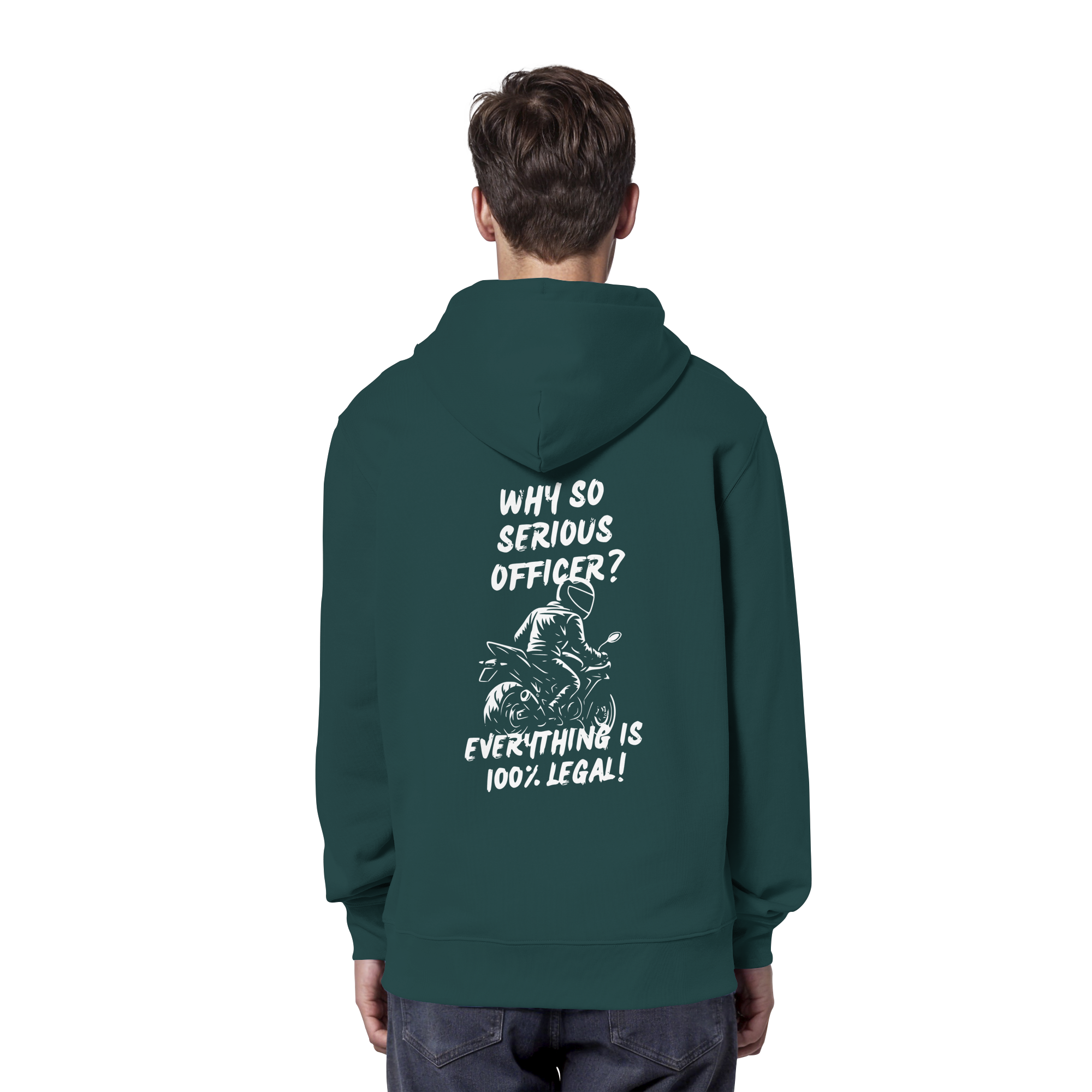 100% Legal - Organic Hoodie GebrüderR&A