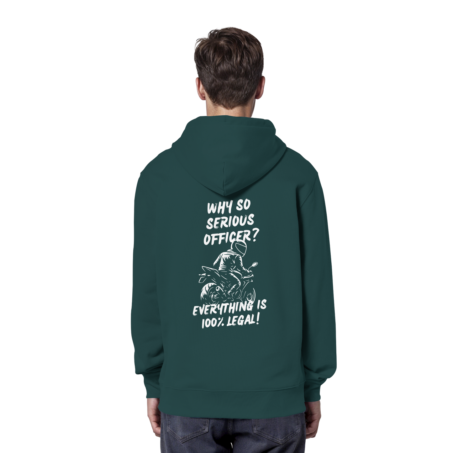 100% Legal - Organic Hoodie GebrüderR&A