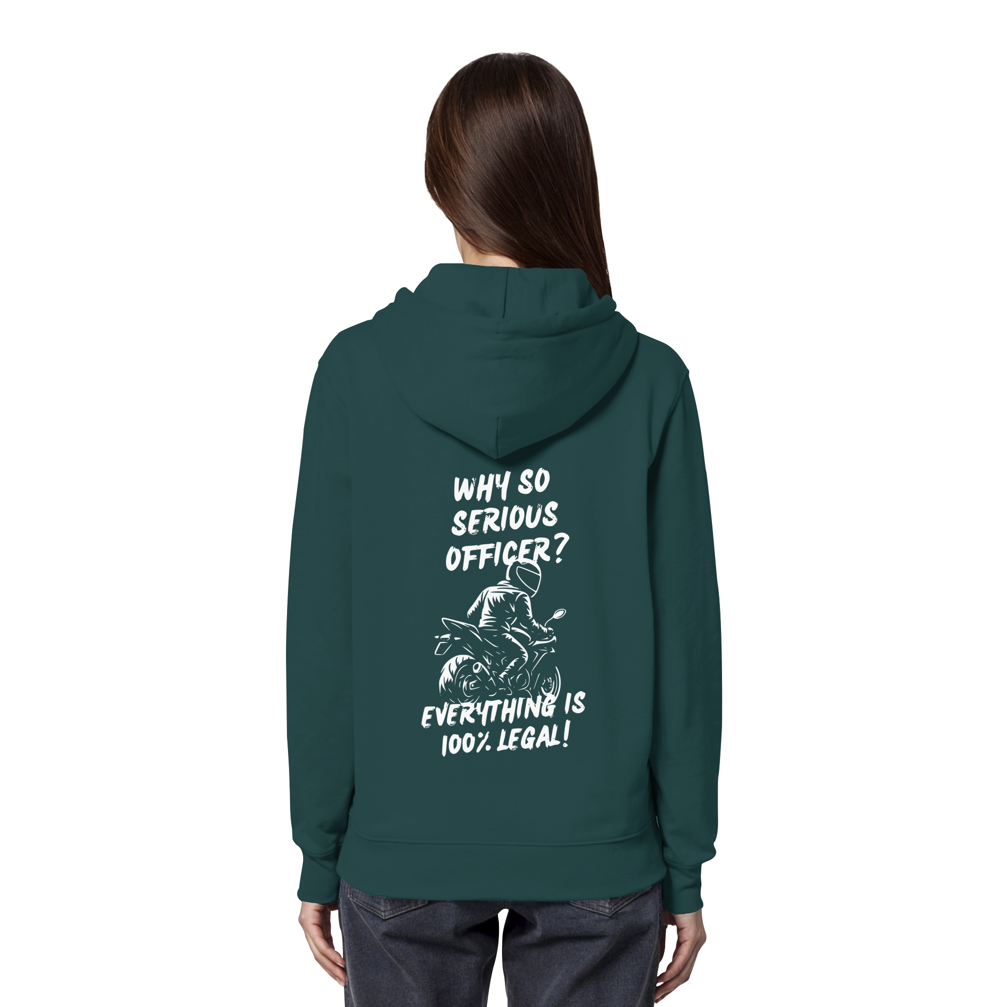 100% Legal - Organic Hoodie GebrüderR&A