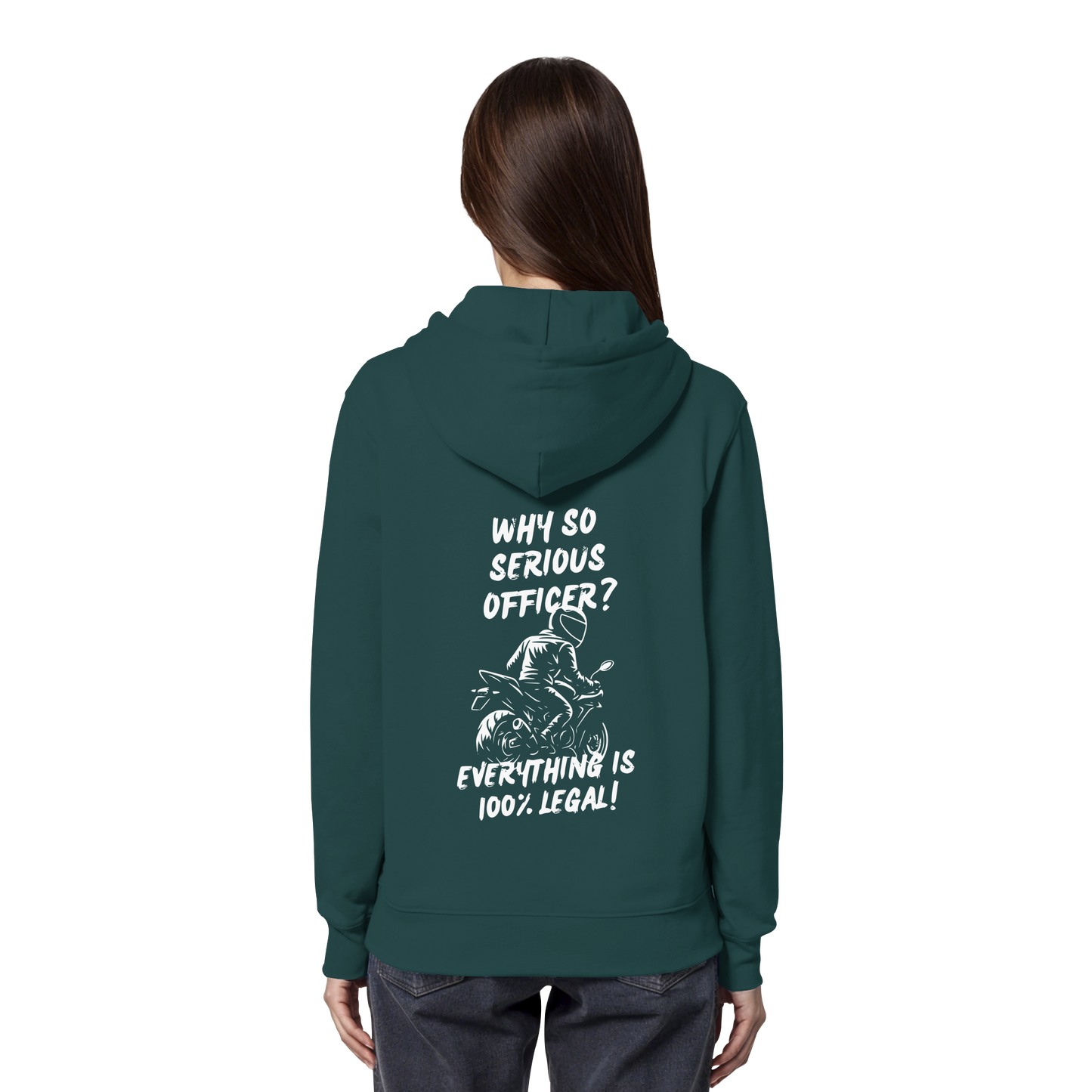 100% Legal - Organic Hoodie GebrüderR&A