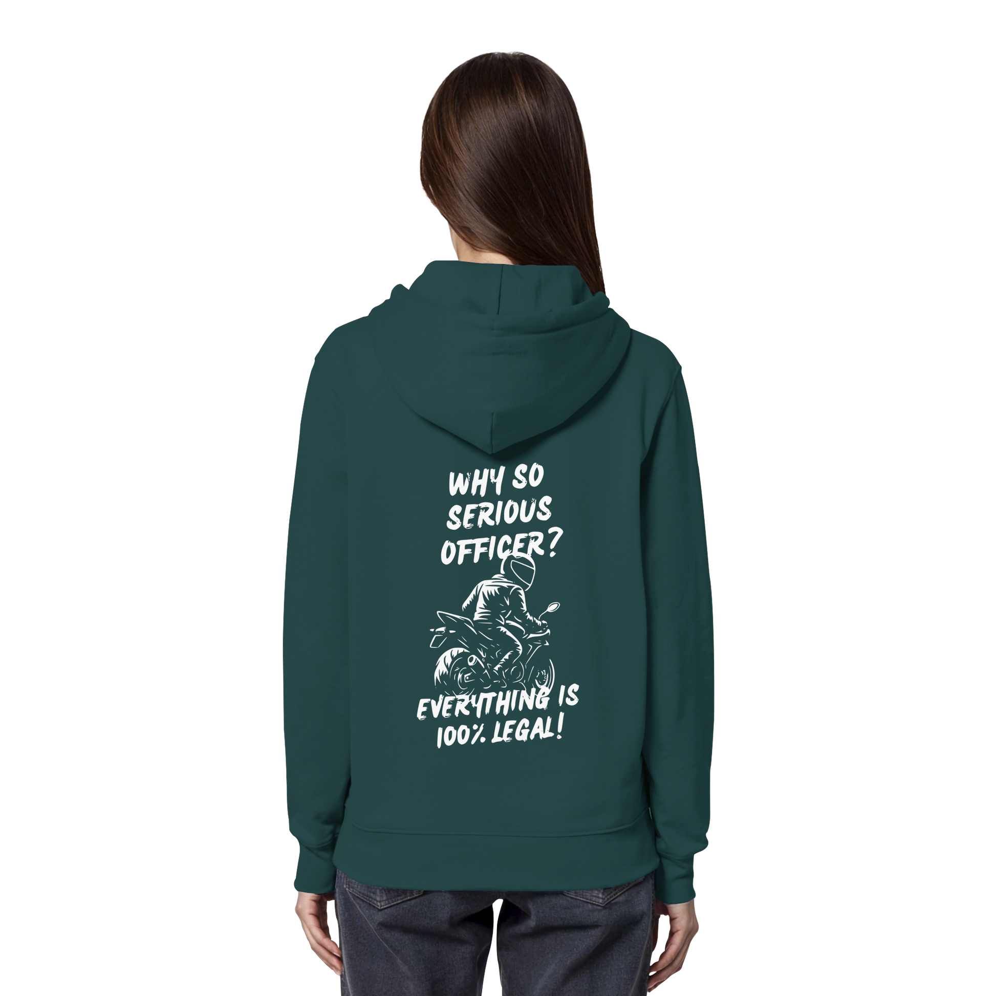 100% Legal - Organic Hoodie GebrüderR&A
