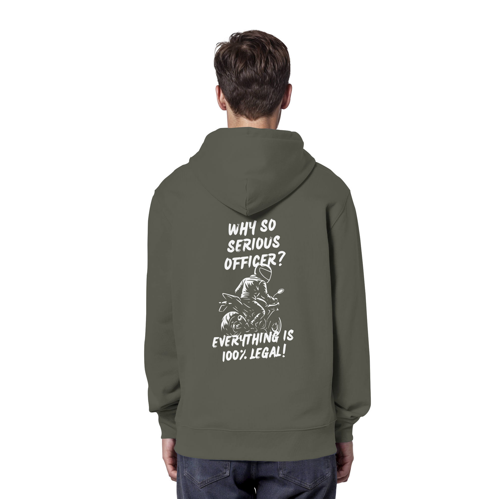 100% Legal - Organic Hoodie GebrüderR&A