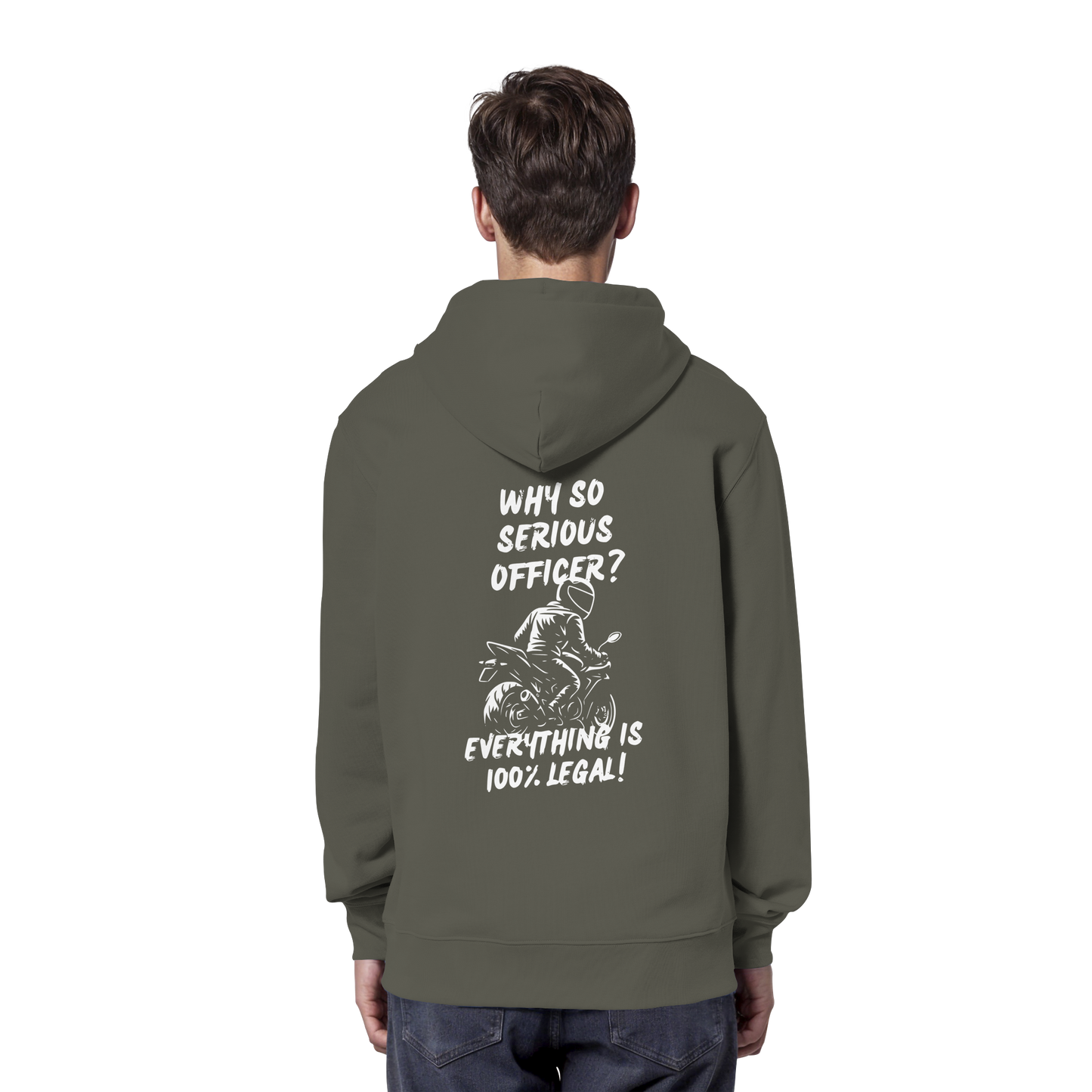 100% Legal - Organic Hoodie GebrüderR&A