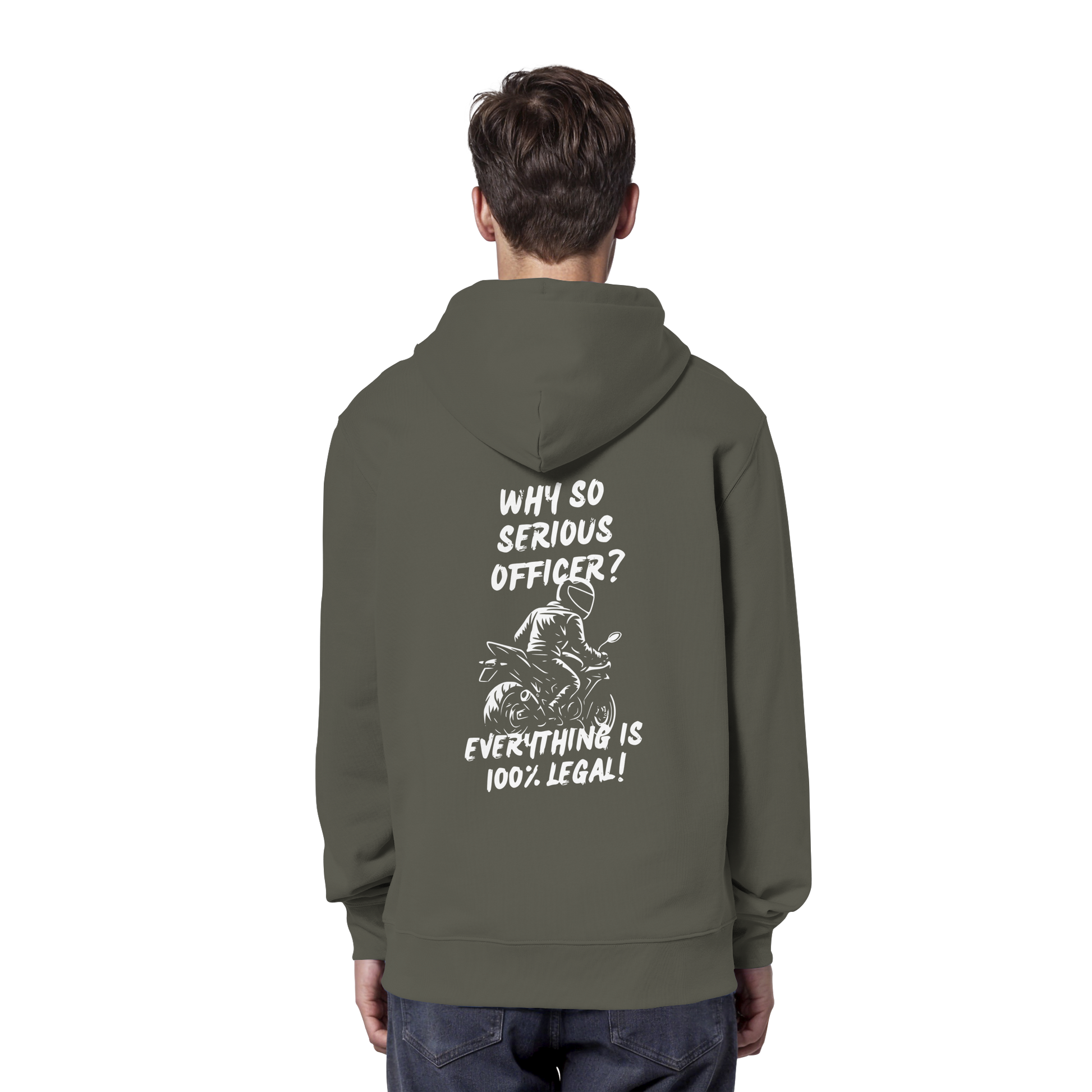 100% Legal - Organic Hoodie GebrüderR&A