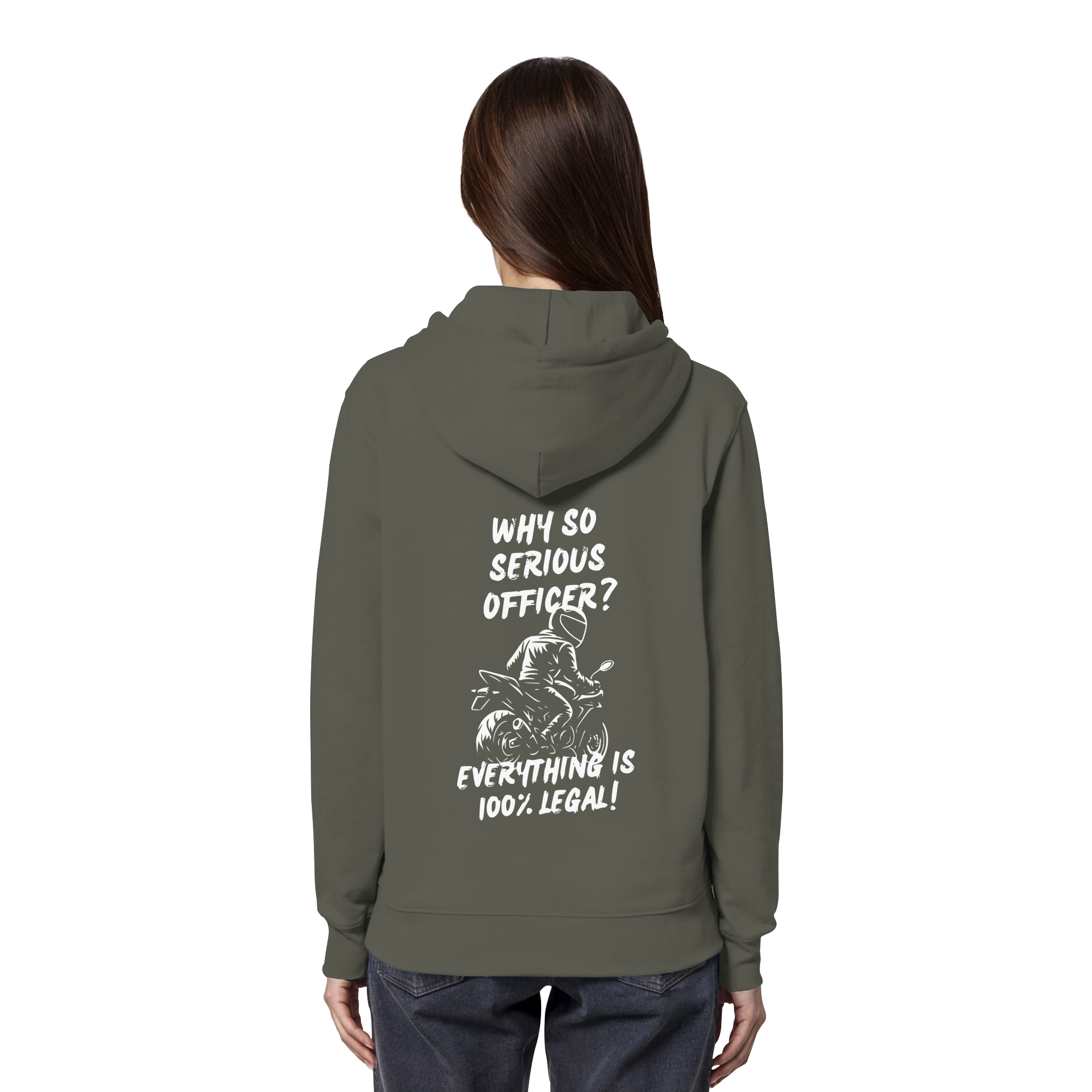 100% Legal - Organic Hoodie GebrüderR&A