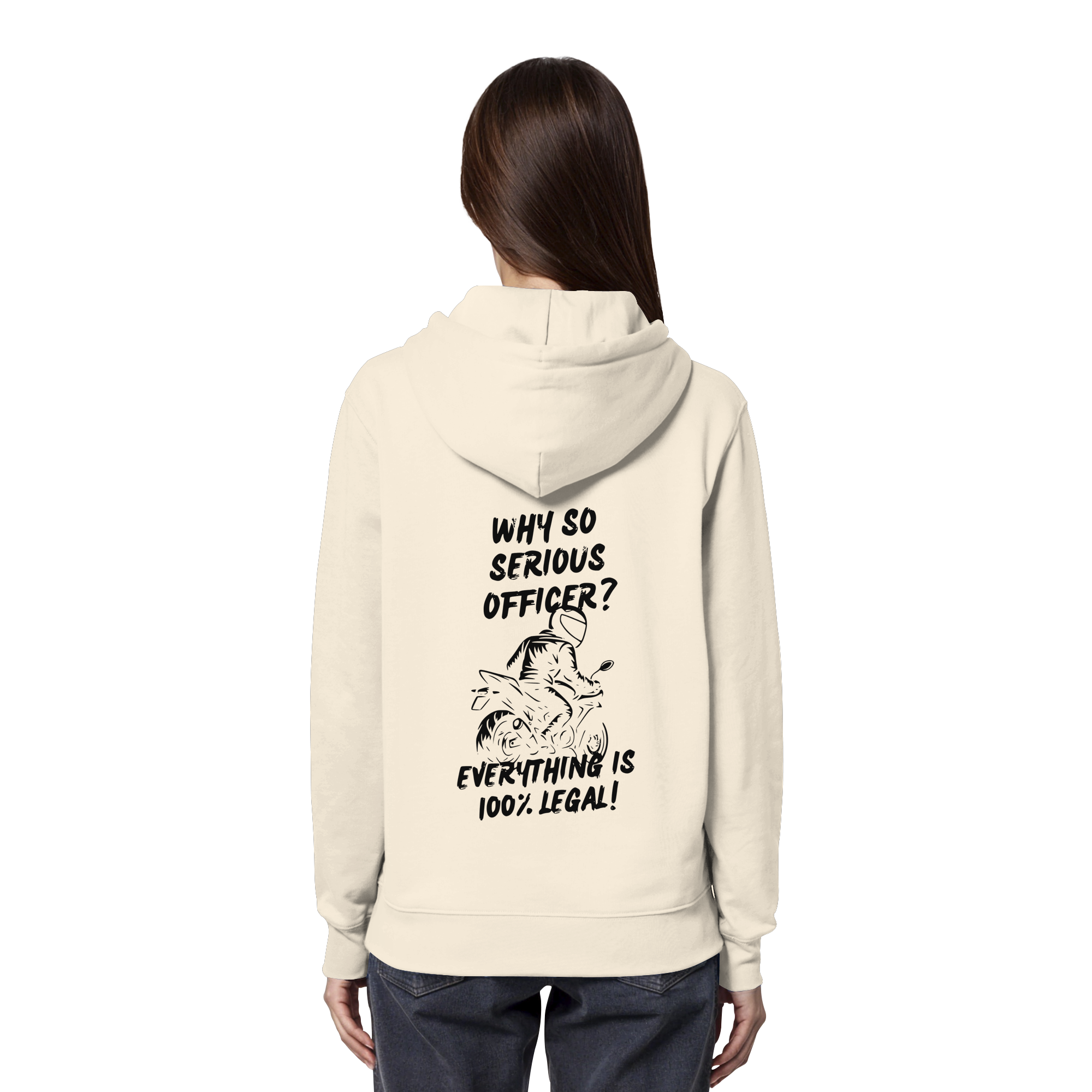 100% Legal - Organic Hoodie GebrüderR&A