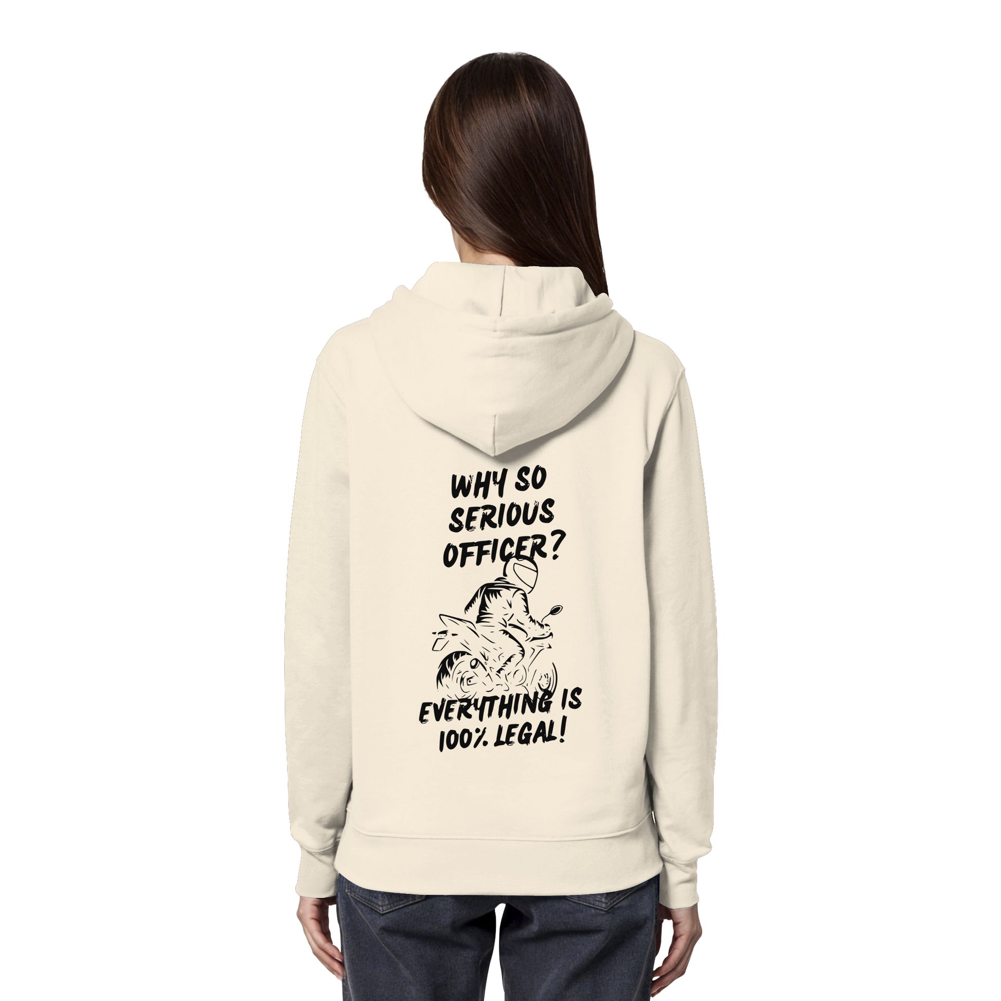 100% Legal - Organic Hoodie GebrüderR&A