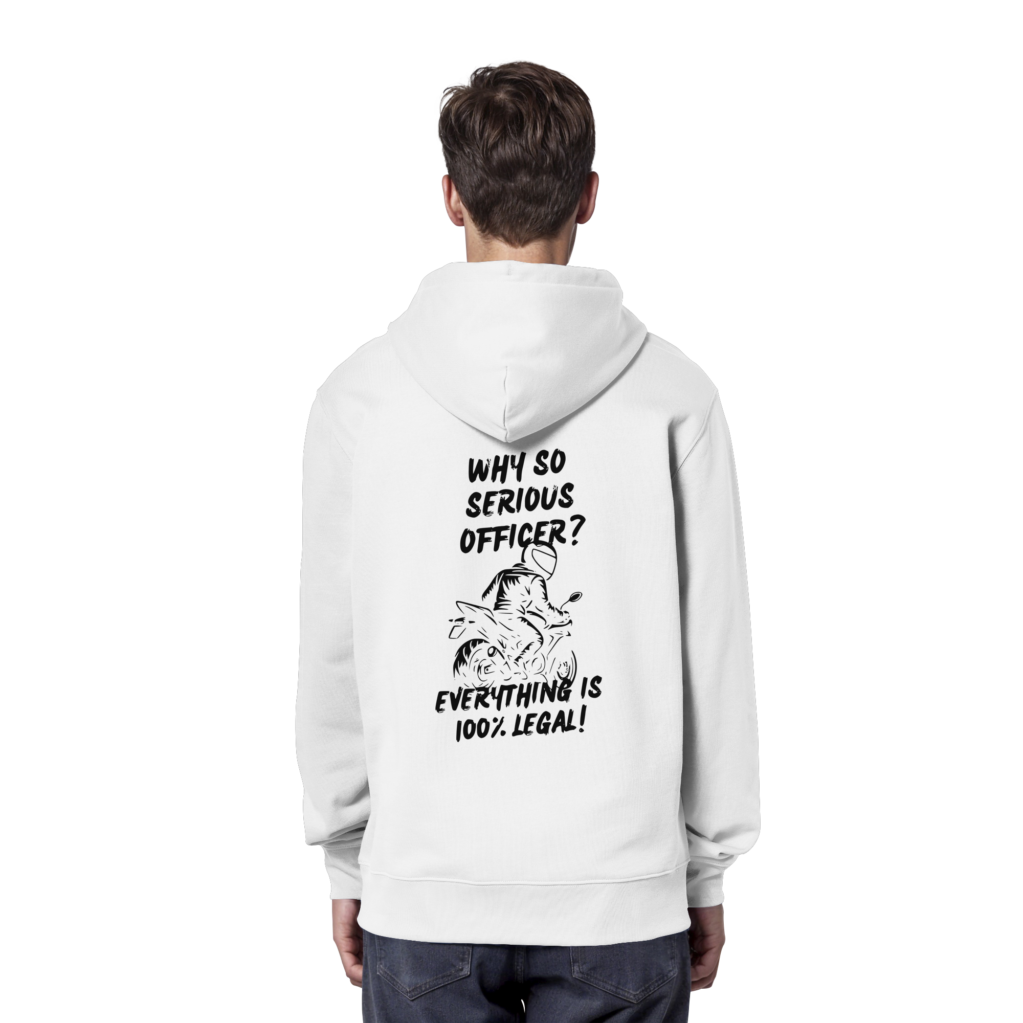 100% Legal - Organic Hoodie GebrüderR&A