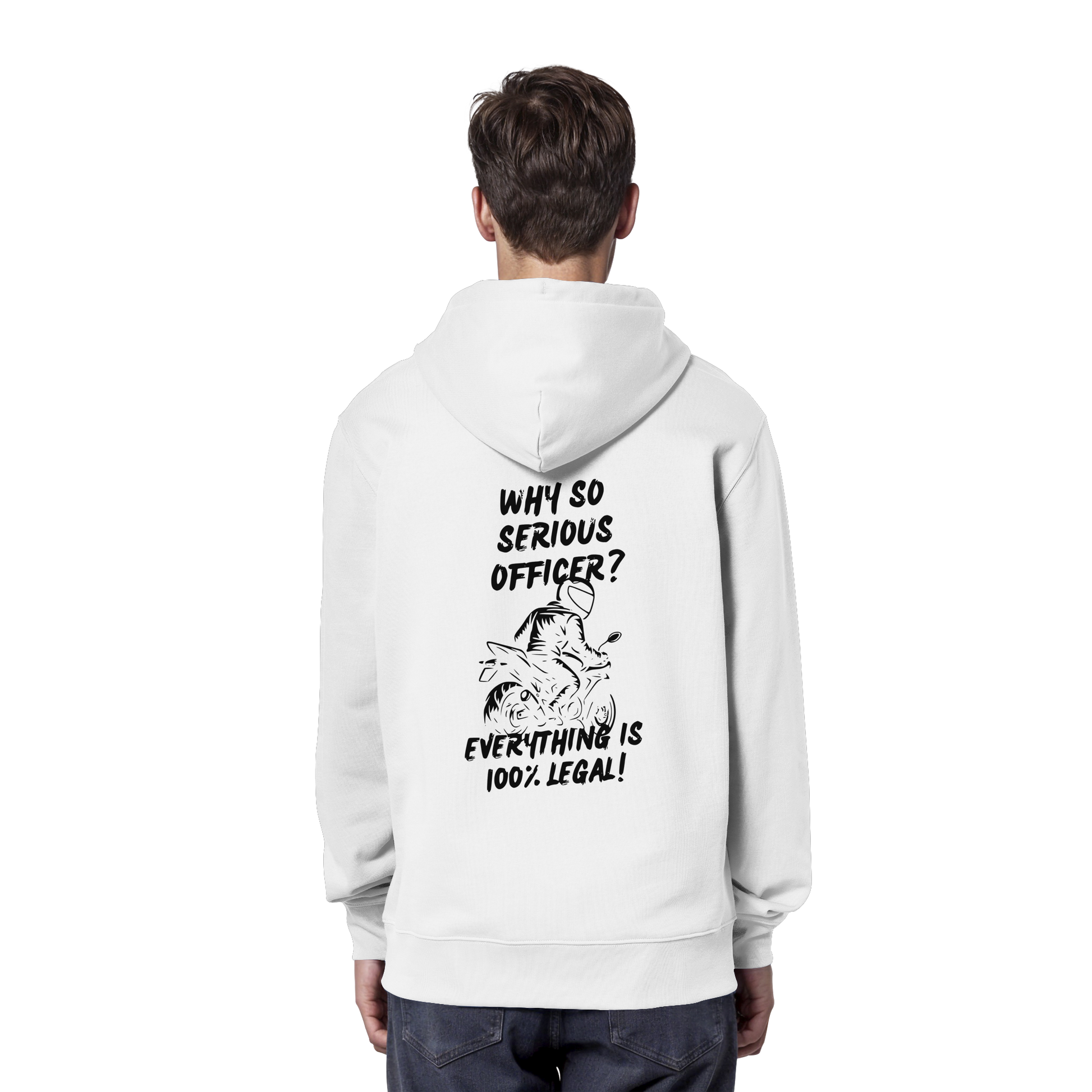 100% Legal - Organic Hoodie GebrüderR&A