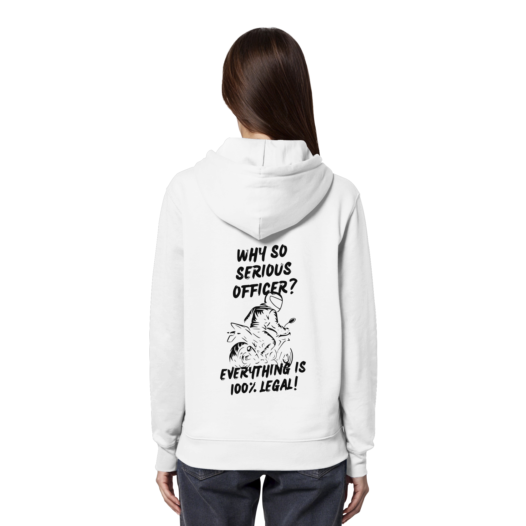 100% Legal - Organic Hoodie GebrüderR&A