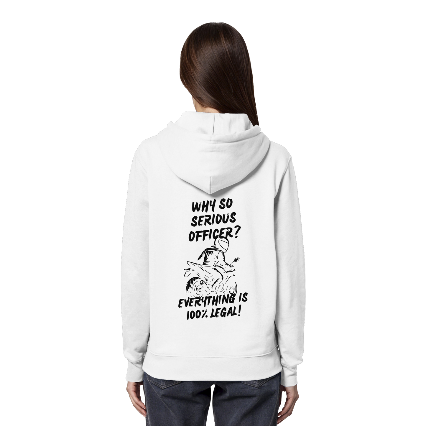 100% Legal - Organic Hoodie GebrüderR&A