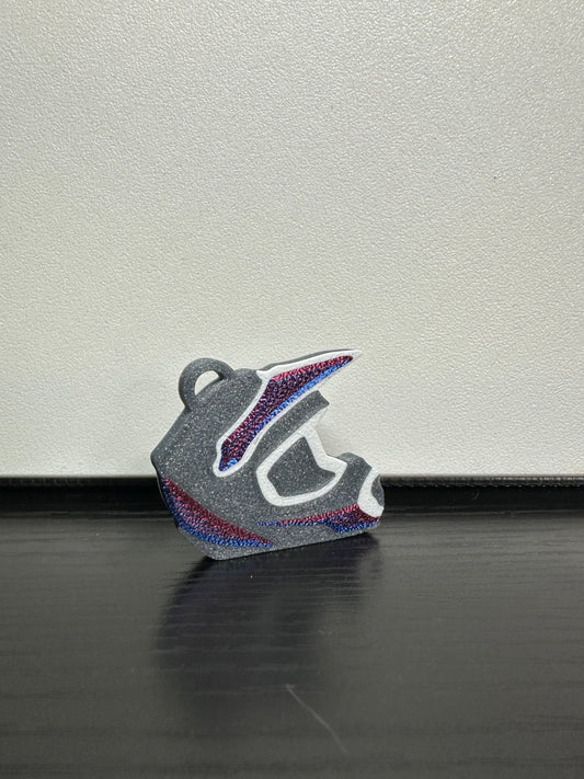 Motorcycle Keyhelmet Cross Variante 1 - GebrüderR&A - Schlüsselanhänger