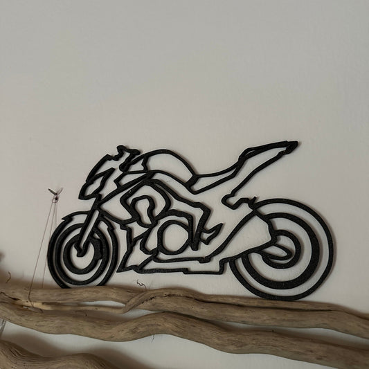 Wall Bike Naked - GebrüderR&A - Wandbild